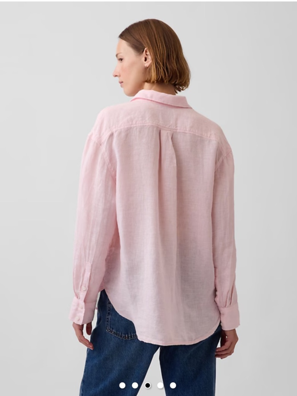 GAP Linen oversized shirt - Picture 2 of 8